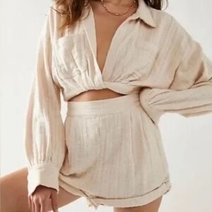 Free People Stay Cool Short Set